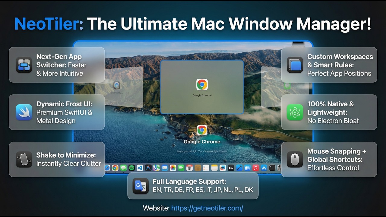 Custom Workspaces, and a Better App Switcher Demo Preview